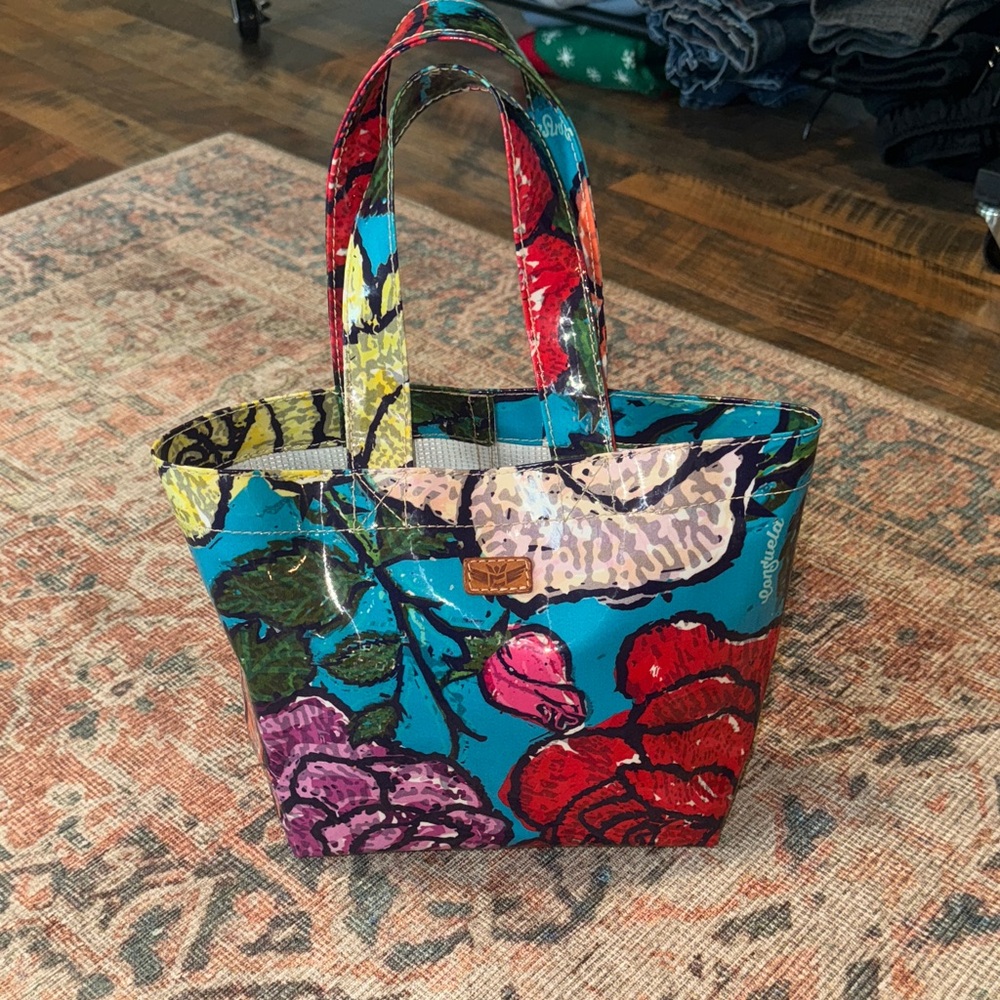 Consuela Multicolor Floral Tote Bag